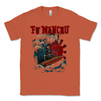Copper fu manchu Classic Tee - artisFamous