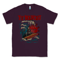 Plum fu manchu Classic Tee - artisFamous