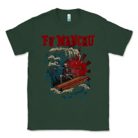 Sports Green fu manchu Classic Tee - artisFamous