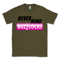 Army Green Never Mind the Buzzcocks Classic Tee - artisFamous