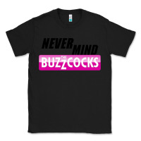 Black Never Mind the Buzzcocks Classic Tee - artisFamous