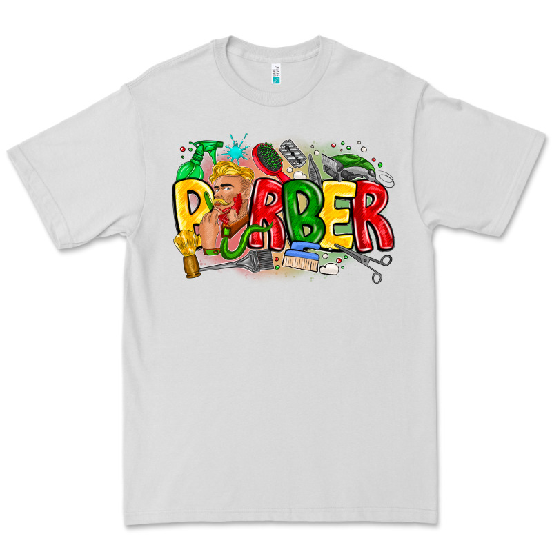 Barber Premium Tee by CowhideDigitalArt | Teevron