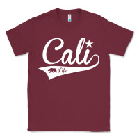 Burgundy camo cali Classic Tee - artisFamous