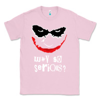 Bubblegum Pink why so serious Classic Tee - artisFamous
