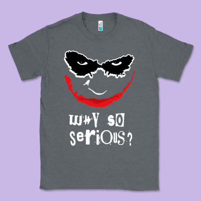 Why So Serious Classic Tee Designed By Artisfamous