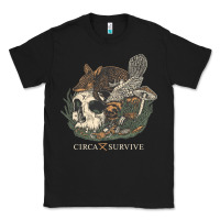 Black Circa Survive Classic Tee - artisFamous