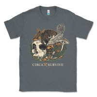 Charcoal Heather Circa Survive Classic Tee - artisFamous