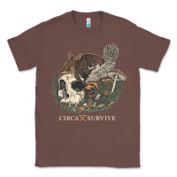 Chestnut Circa Survive Classic Tee - artisFamous