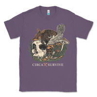 Lavender Circa Survive Classic Tee - artisFamous