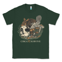 Sports Green Circa Survive Classic Tee - artisFamous