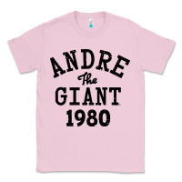 Bubblegum Pink andre the giant 1980 Classic Tee - artisFamous