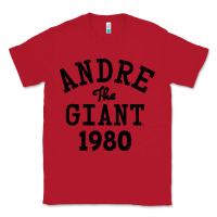 Red andre the giant 1980 Classic Tee - artisFamous