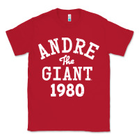 Red andre the giant 1980 Classic Tee - artisFamous