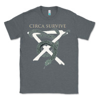 Charcoal Heather Circa Survive Classic Tee - artisFamous
