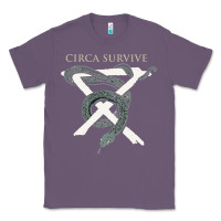 Lavender Circa Survive Classic Tee - artisFamous