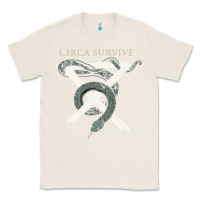 Natural Circa Survive Classic Tee - artisFamous