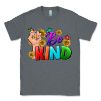 Charcoal Heather Be Kind LGBTQ+ Classic Tee - BundleAndBundleShop