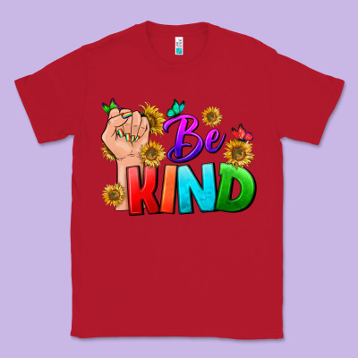 Be Kind Lgbtq+ Classic Tee Designed By Bundleandbundleshop