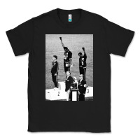 Black black power black fist 1968 olympics Classic Tee - artisFamous