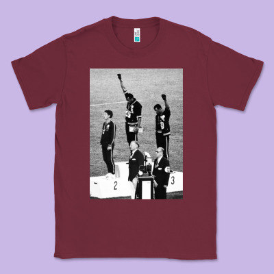 Black Power Black Fist 1968 Olympics Classic Tee Designed By Artisfamous