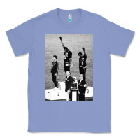 Colony Blue black power black fist 1968 olympics Classic Tee - artisFamous
