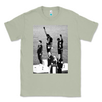 Matcha black power black fist 1968 olympics Classic Tee - artisFamous