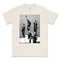 Natural black power black fist 1968 olympics Classic Tee - artisFamous