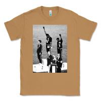 Toasted Coconut black power black fist 1968 olympics Classic Tee - artisFamous