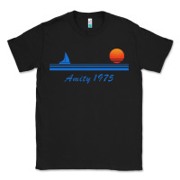 Black amity island 1975 Classic Tee - artisFamous
