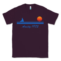 Plum amity island 1975 Classic Tee - artisFamous