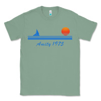 Sage amity island 1975 Classic Tee - artisFamous