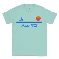Seafoam amity island 1975 Classic Tee - artisFamous