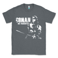 Charcoal Heather conan the barbarian vintage Classic Tee - artisFamous