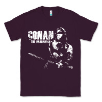 Plum conan the barbarian vintage Classic Tee - artisFamous