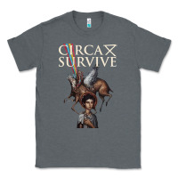 Charcoal Heather Circa Survive Classic Tee - artisFamous