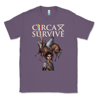 Lavender Circa Survive Classic Tee - artisFamous