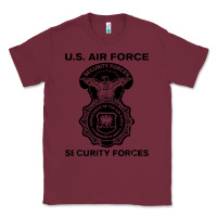 Burgundy air force security forces Classic Tee - artisFamous