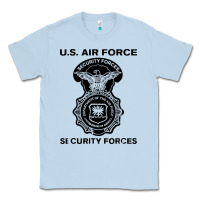 Dusty Blue air force security forces Classic Tee - artisFamous