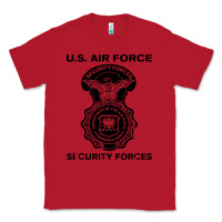 Red air force security forces Classic Tee - artisFamous