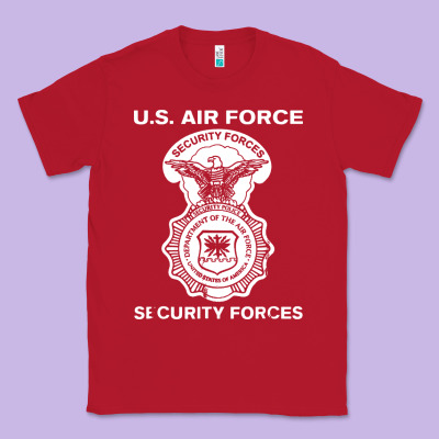 Air Force Security Forces Classic Tee Designed By Artisfamous