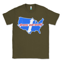 Army Green Jimmy Eat World Classic Tee - artisFamous