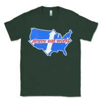 Sports Green Jimmy Eat World Classic Tee - artisFamous