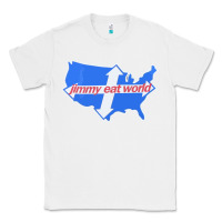 White Jimmy Eat World Classic Tee - artisFamous