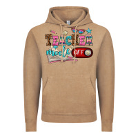 Vintage Coffee teacher mode off Vintage Hoodie - AdoDesignShop