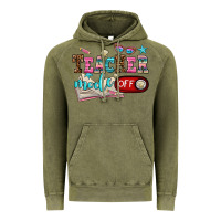 Vintage Olive teacher mode off Vintage Hoodie - AdoDesignShop