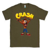 Army Green crash bandicoot Classic Tee - artisFamous
