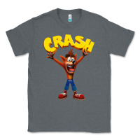 Charcoal Heather crash bandicoot Classic Tee - artisFamous