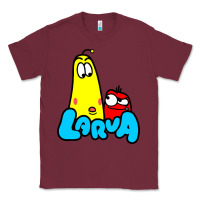 Burgundy larva cartoon Classic Tee - artisFamous