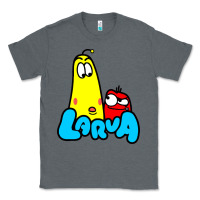 Charcoal Heather larva cartoon Classic Tee - artisFamous