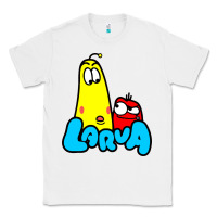 White larva cartoon Classic Tee - artisFamous